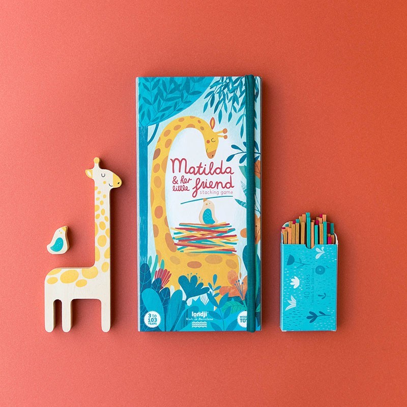 Jeu d'équilibre en bois